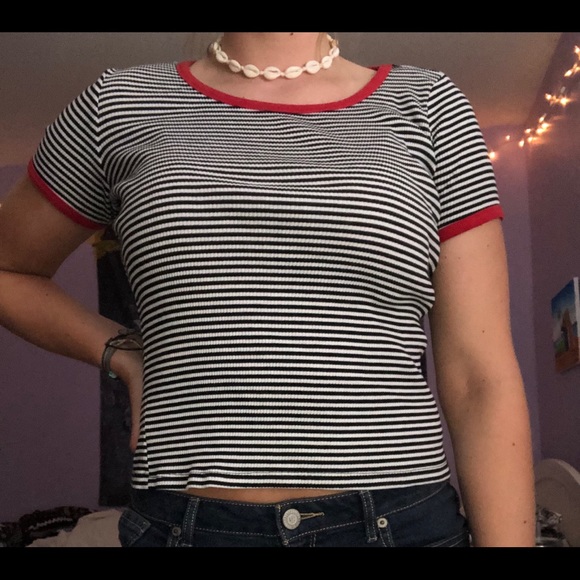 H&M Tops - Striped T-Shirt H&M Tops - Striped T-Shirt